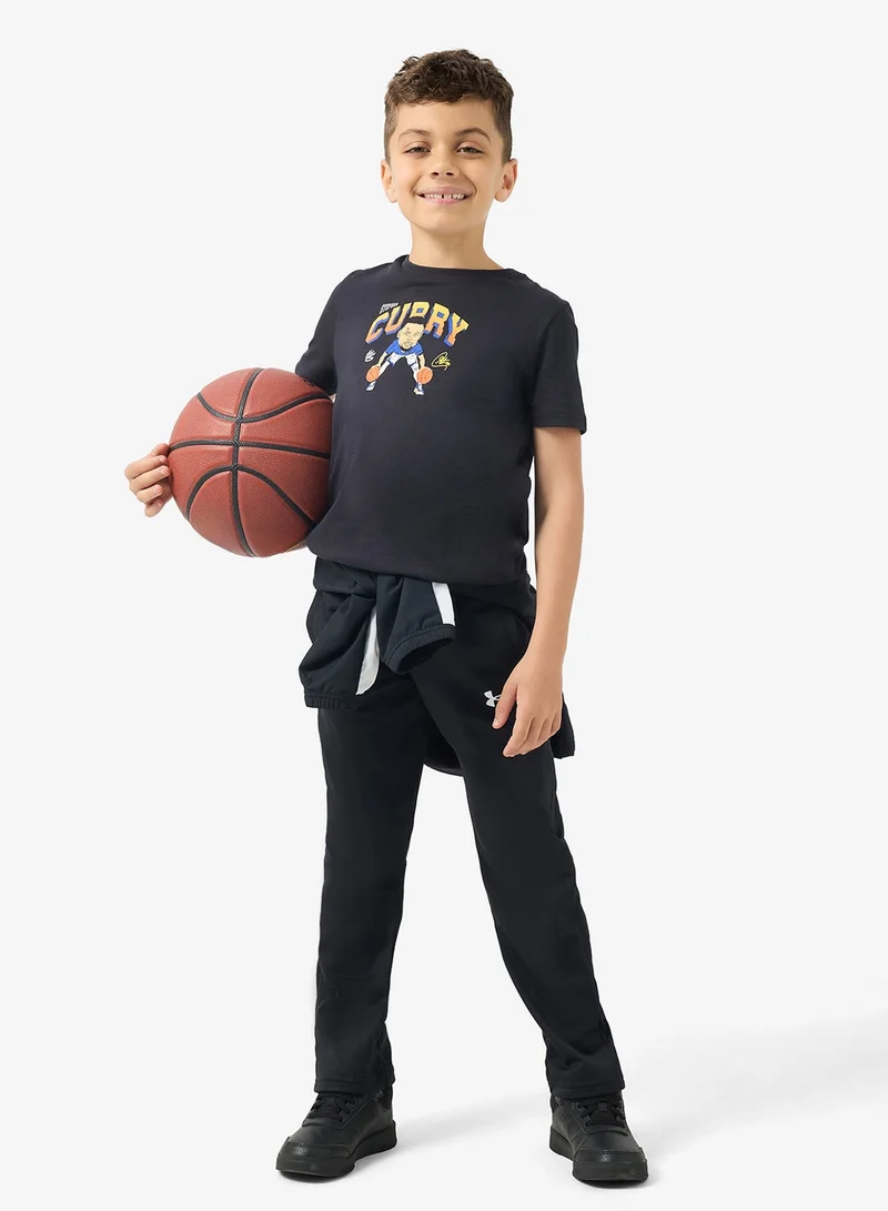 اندر ارمر تيشيرت برسومات كرتونية للشباب